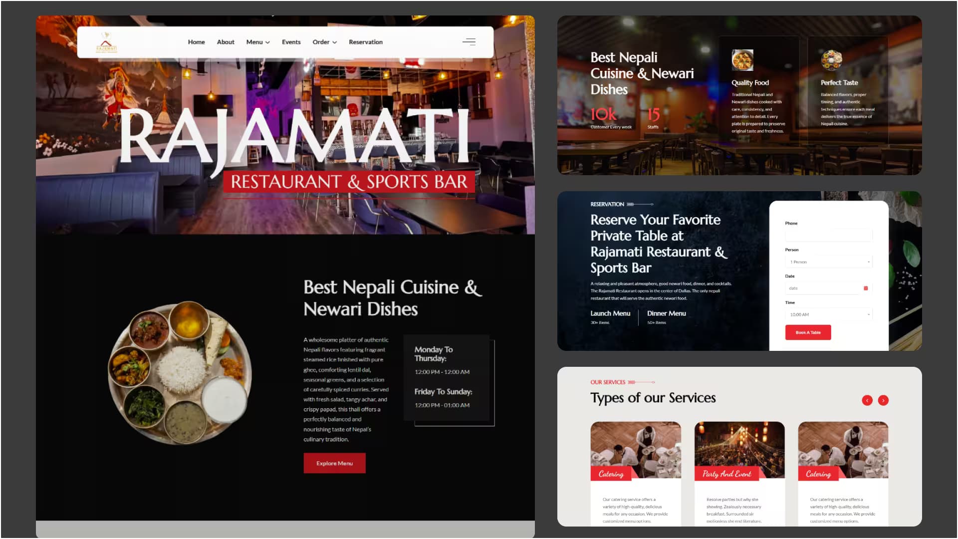 Rajamati Website