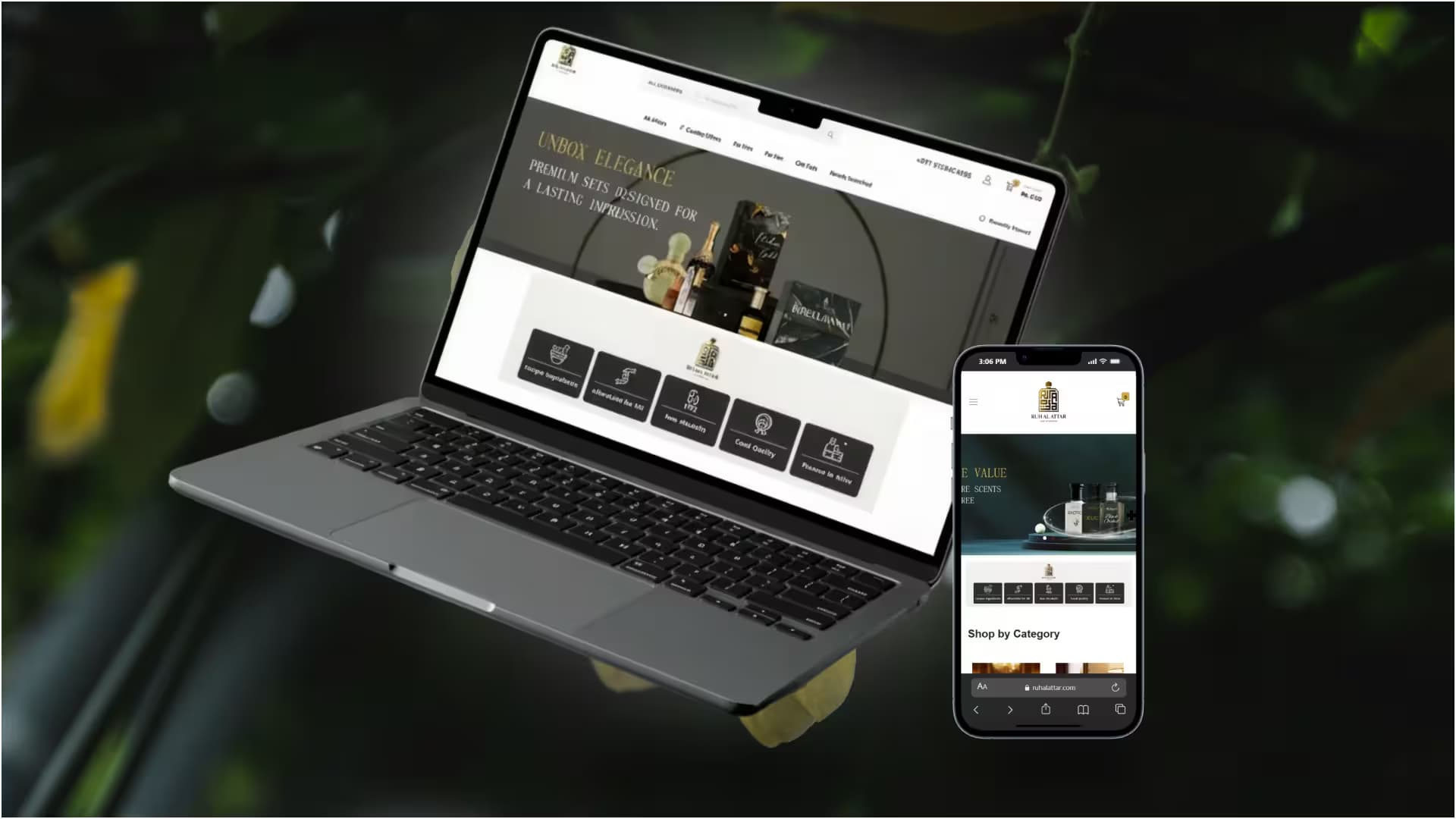 Ruh All Attar Showcase