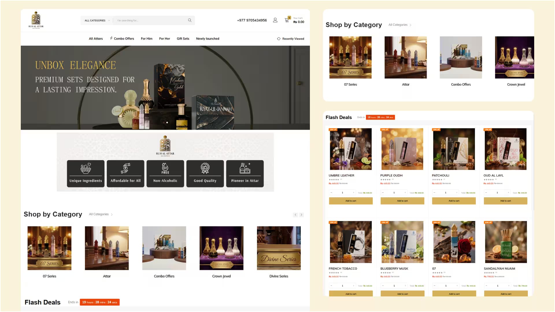 Ruh All Attar Website